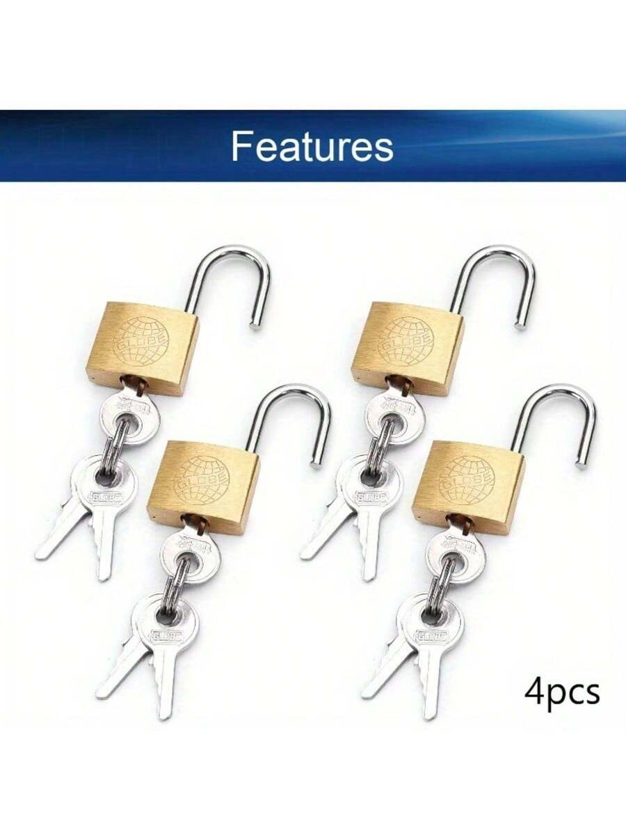2/4pcs Brass Padlock, Keyed Di - Letter Opener Brass review and price