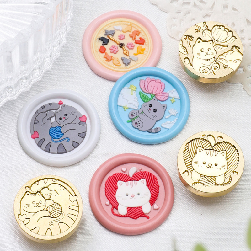 Cat Series 25mm Chapter Wax Se - Wax Seal Stamp Set review and price